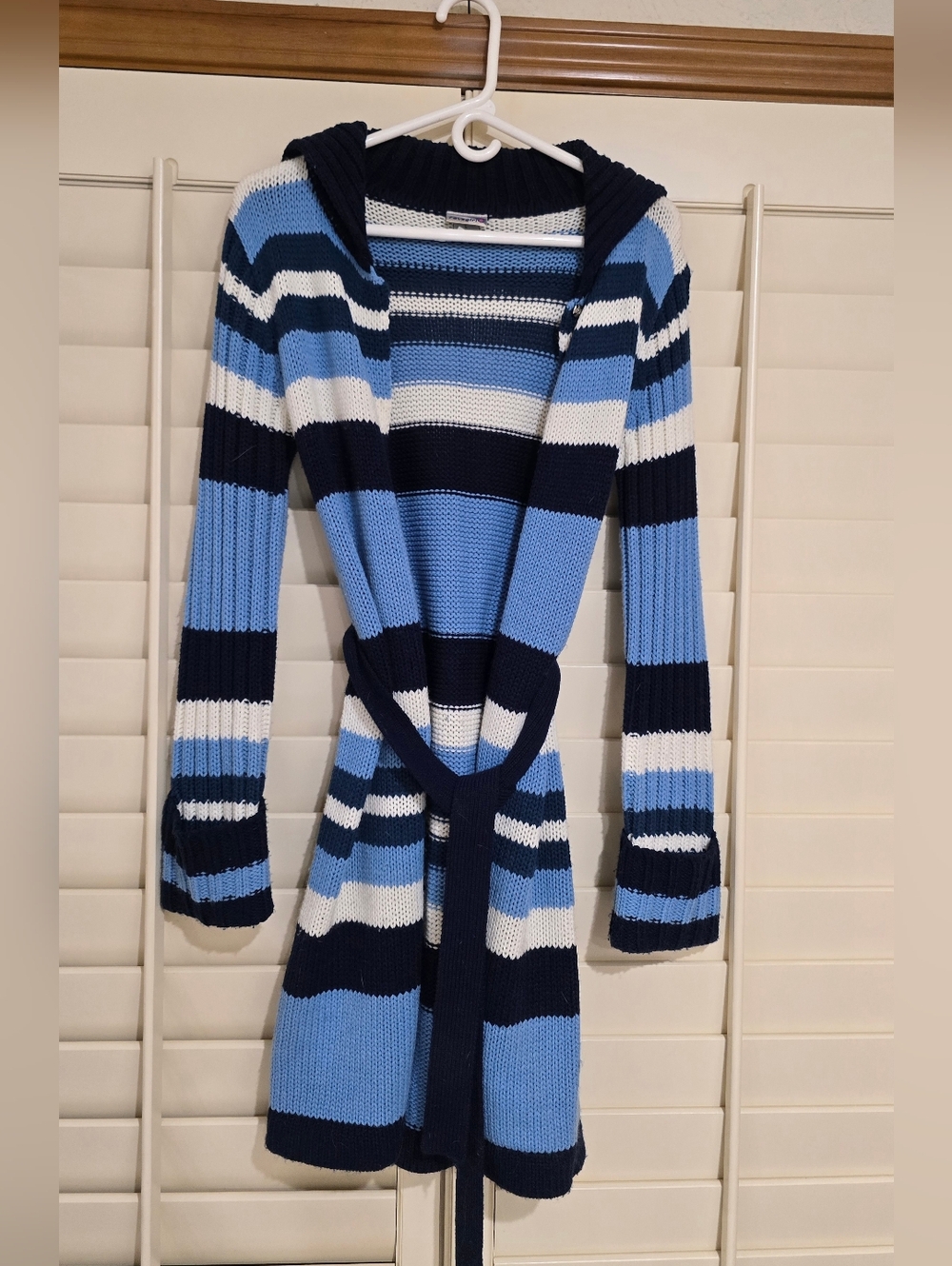 Ravegirl Blue Striped Cardigan